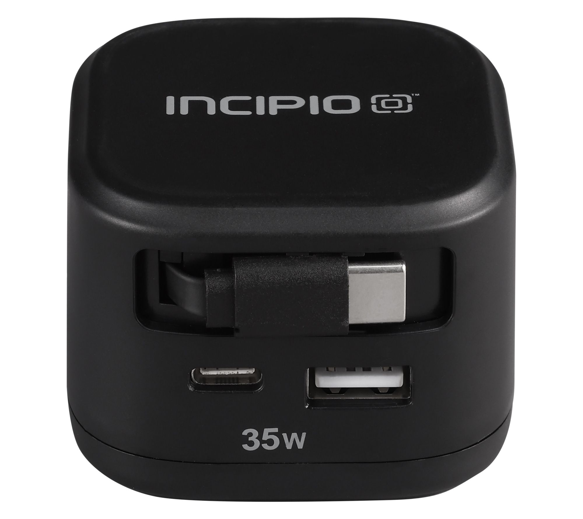 Incipio 2pk 35W Wall Charger W/ Retractable Cable