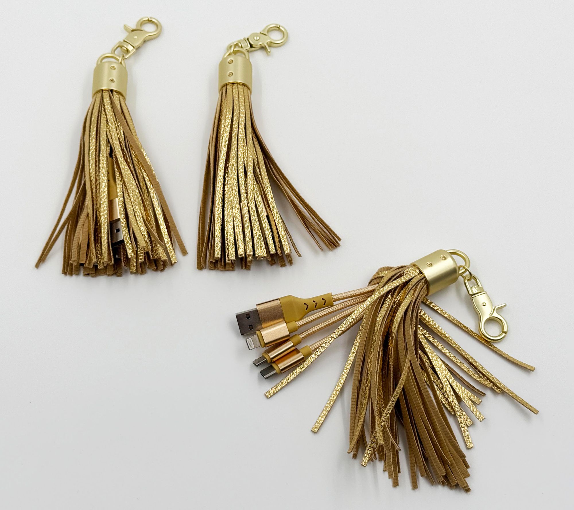 Bolsetta S/3 Universal Charging Tassels for Apple & Android