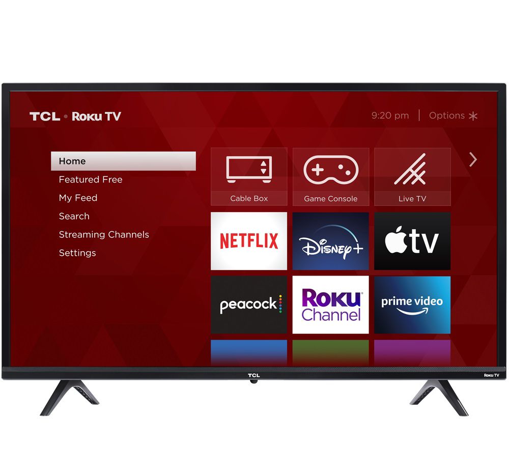 Tcl 43 Class 4 Series 4k Uhd Hdr Led Smart Roku Tv Qvc Com