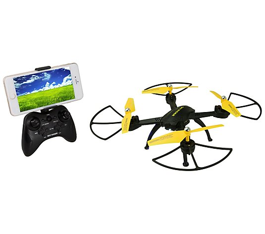 Sky Rider X-11 Stratosphere: Quadcopter Drone w/ Wi-Fi Camera