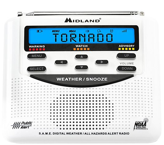 Midland Weather Alert Radio S.A.M.E. Digital Technology