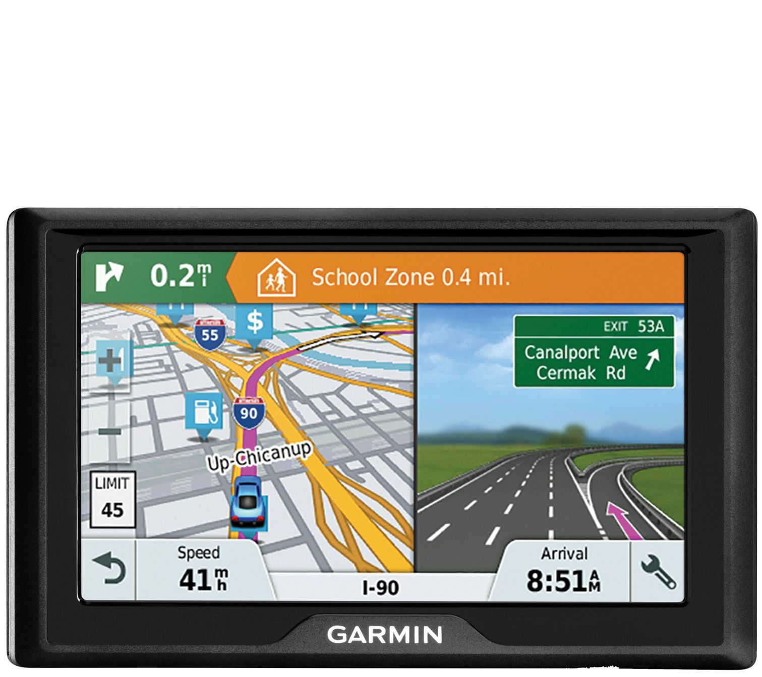 Garmin Drive 5" GPS w/ Driver Alerts &Live - QVC.com