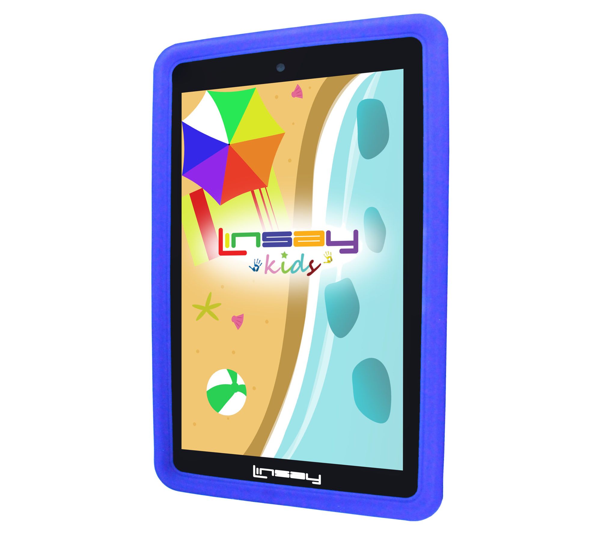LINSAY 7" Kids 8GB Tablet with Protective Case