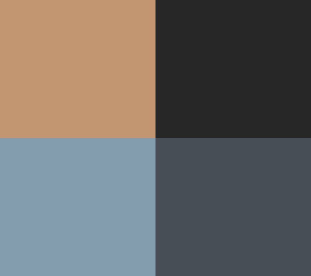 Rose Gold/Blue