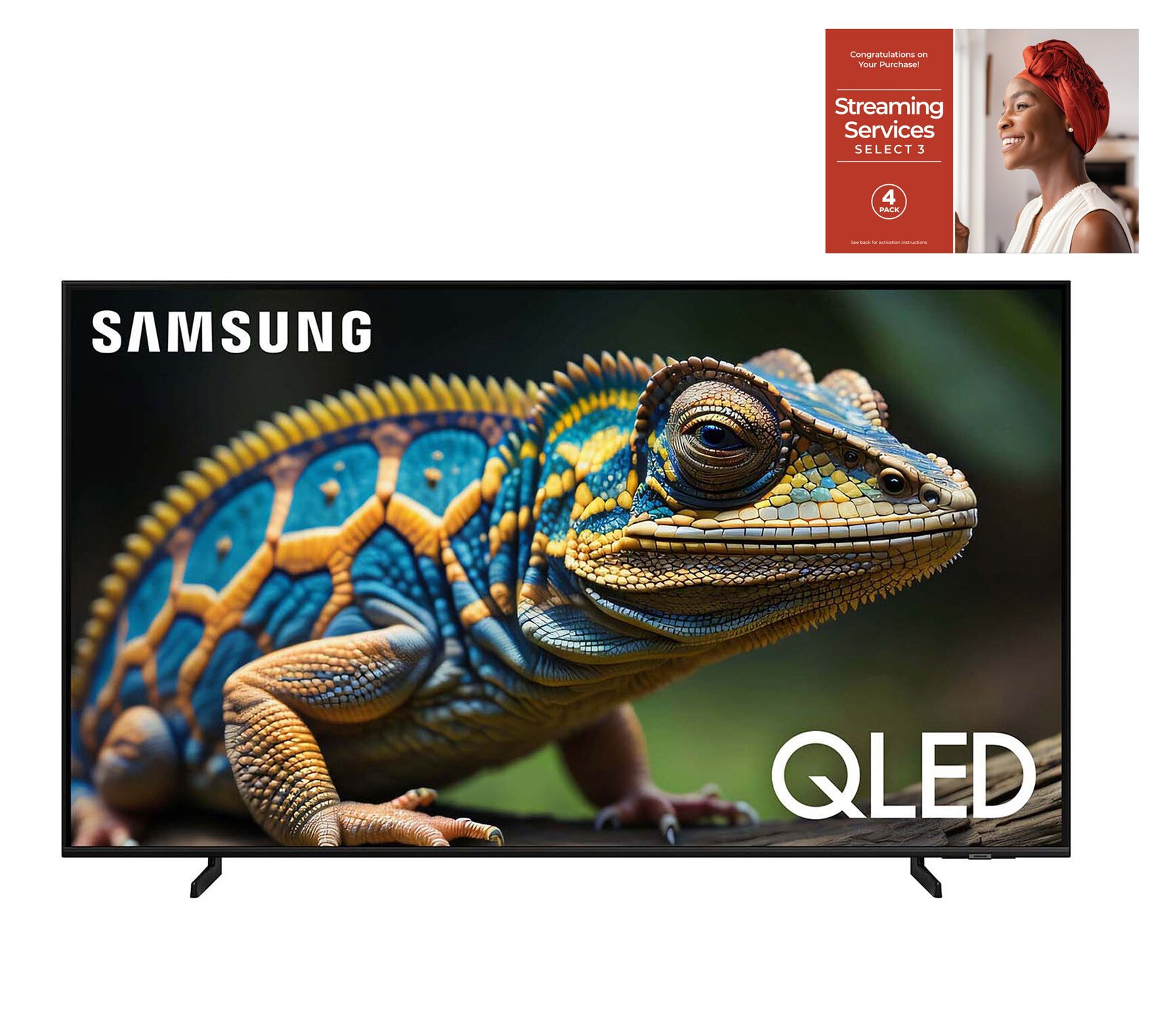 Samsung 2024 50" Q60D QLED 4K Smart TV with 2 Year Warranty