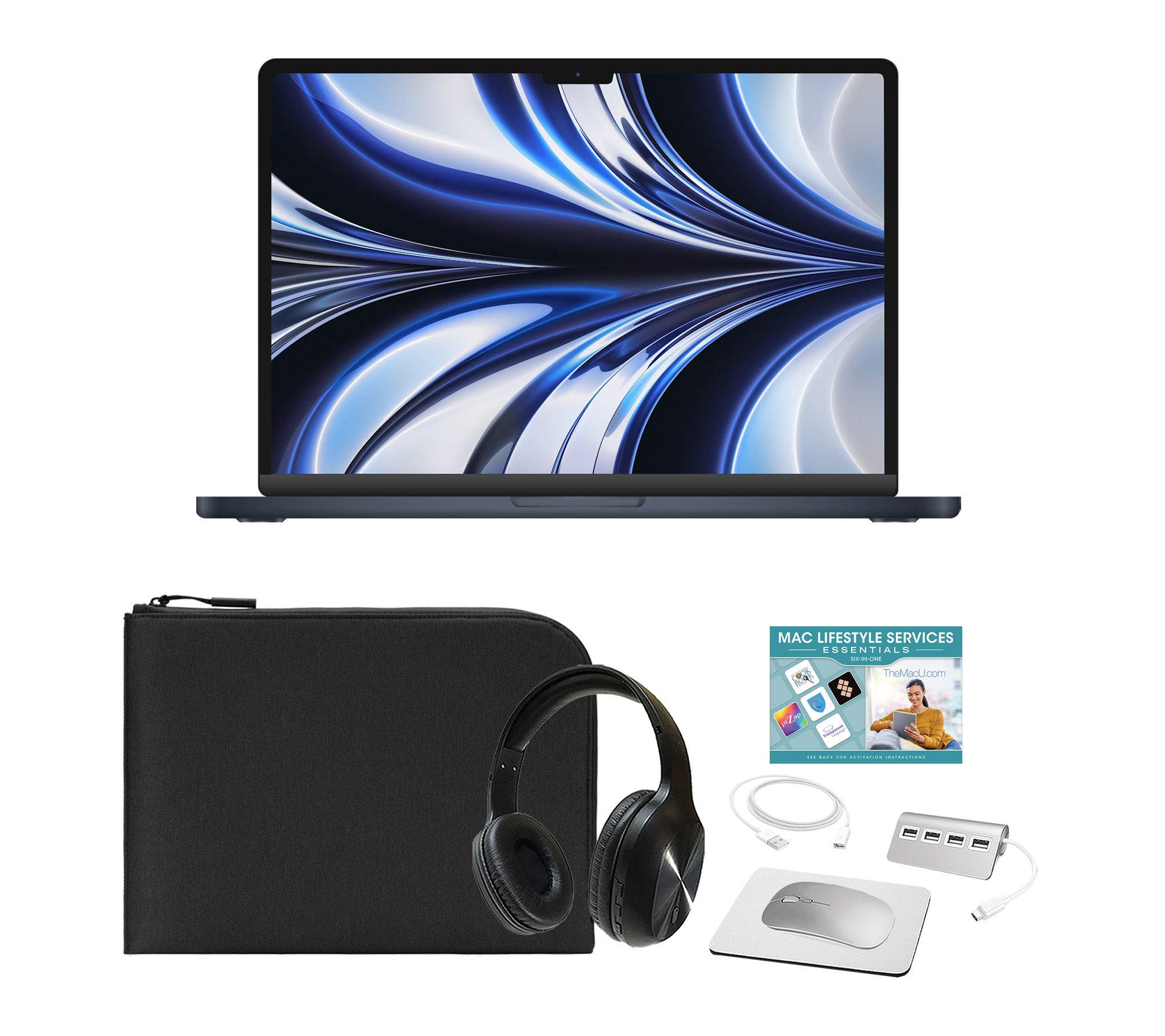 Apple MacBook Air 13" M5 512GB with Incase Facet Sleeve & Accs.