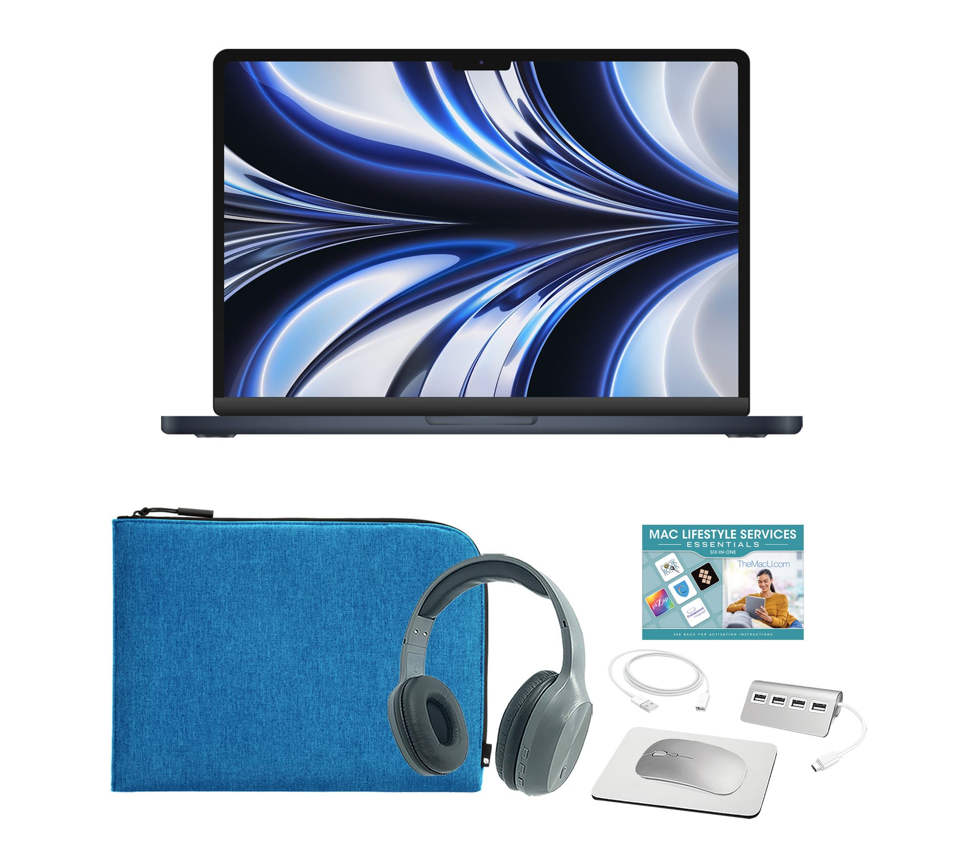Apple MacBook Air 13" M5 512GB with Incase Facet Sleeve & Accs.