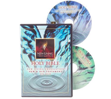 New Living Translation New & Old Testament 2 DVD Set - QVC.com