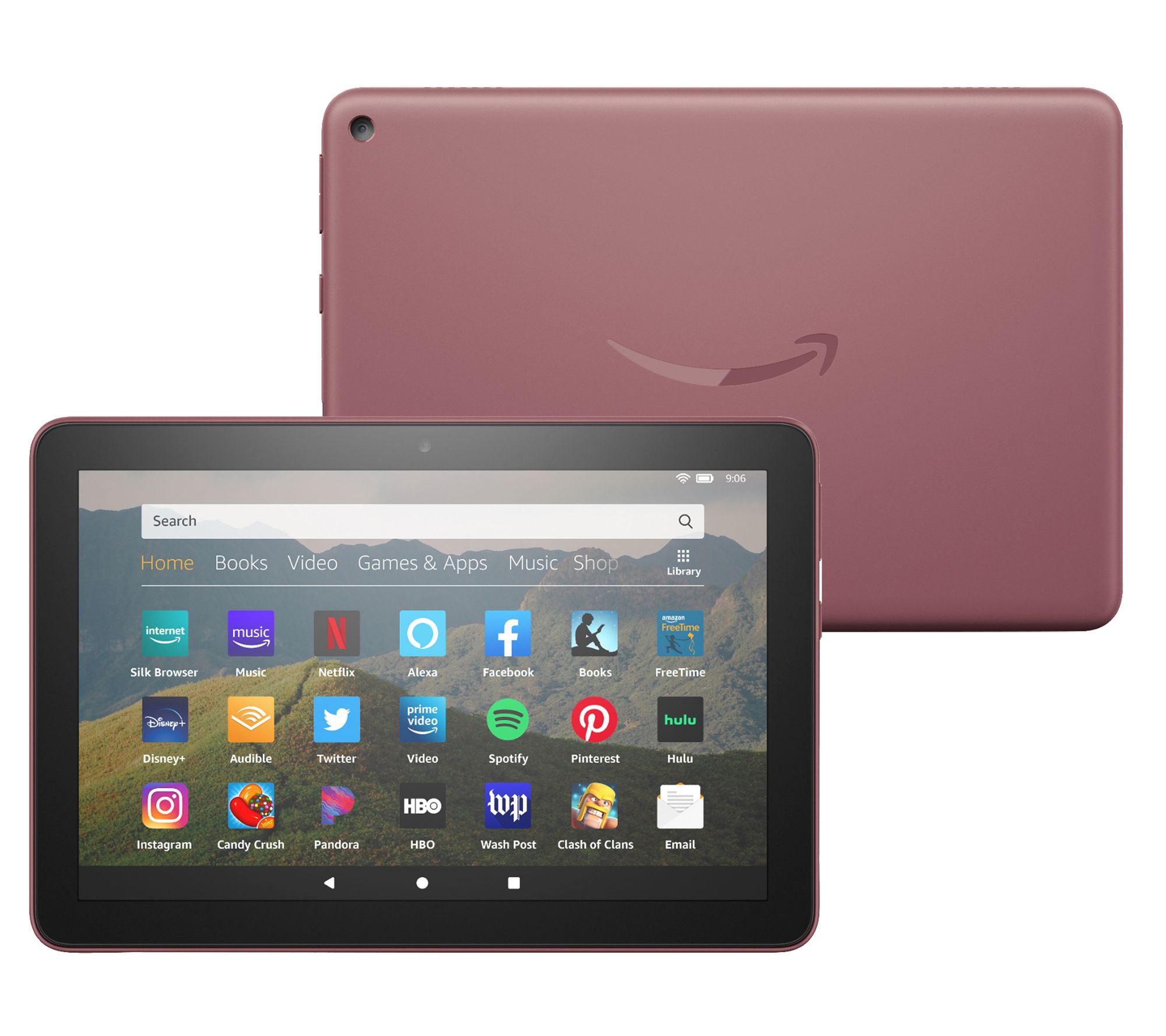 32GB Amazon Fire HD 8 Tablet + Software & Case Voucher (10th Gen ...