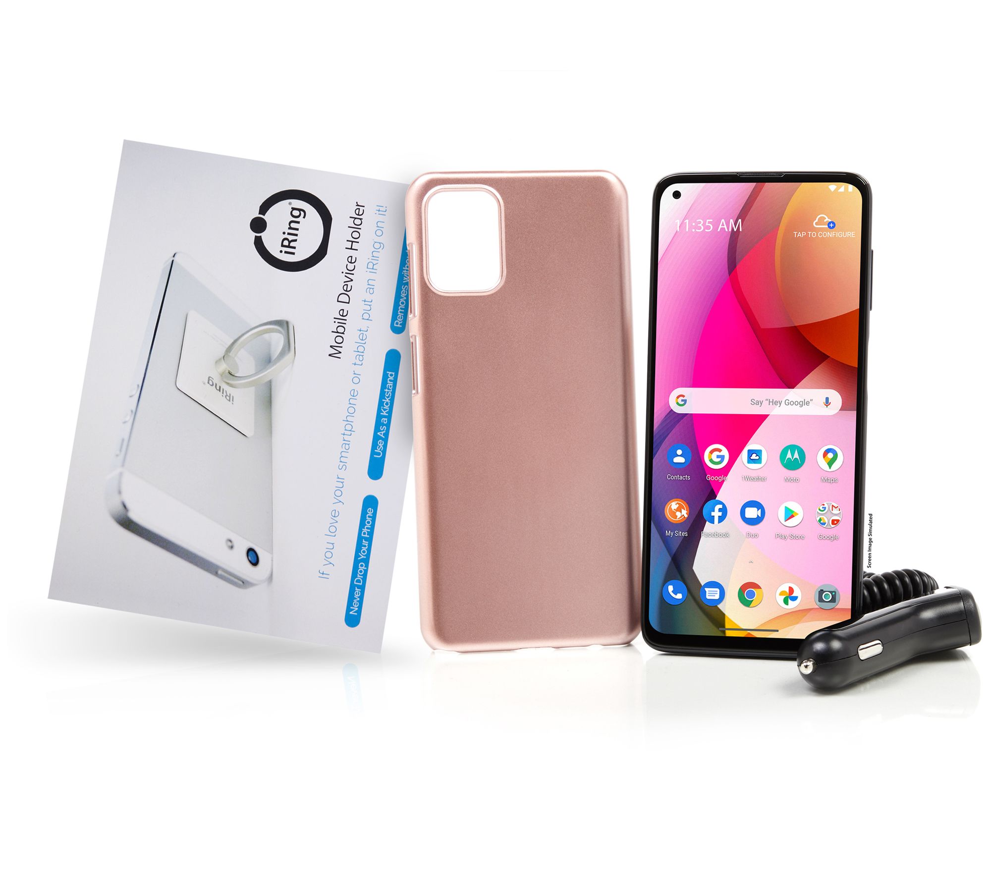 Tracfone 6.8" Moto G Stylus Smartphone with 1500 Minutes Talk/Text/Data - E236426