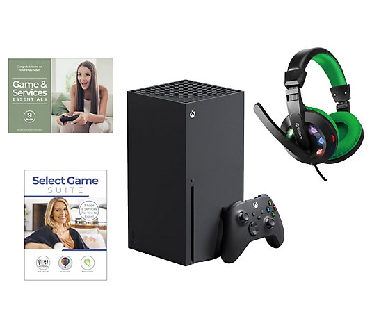 Xbox Series X with Gaming Headset & Vouchers
