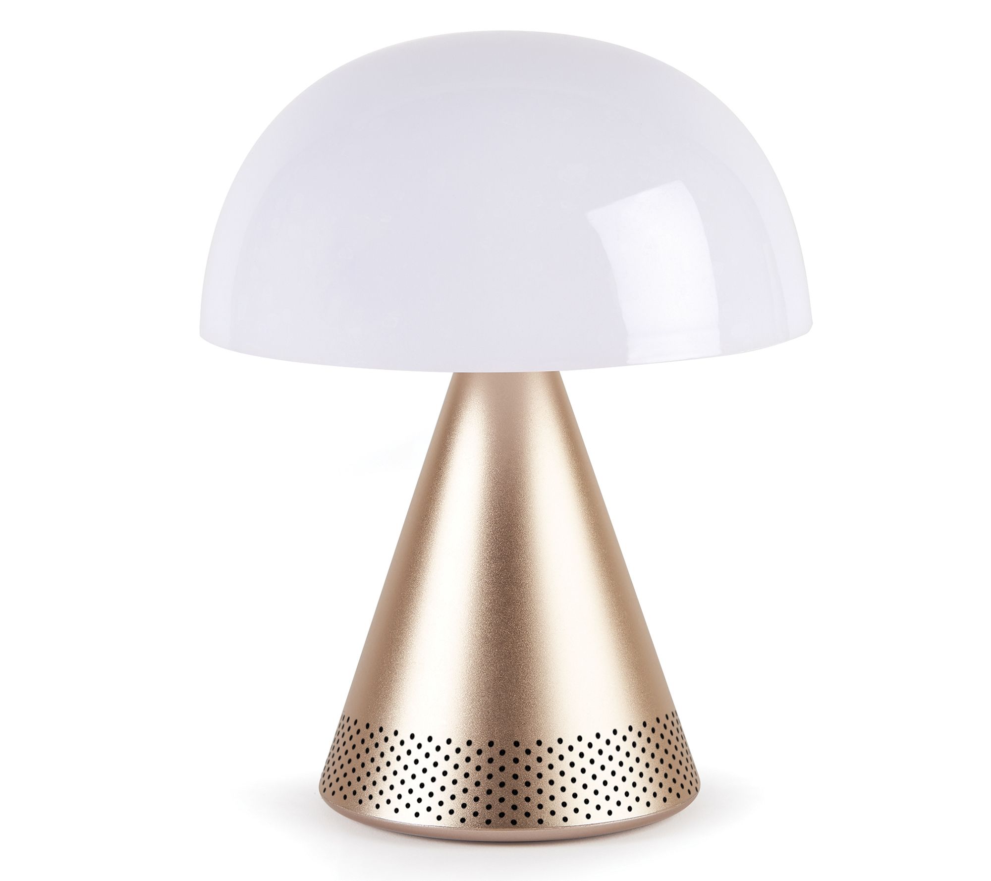 Lexon Mina L Audio Portable LED Lamp w/ 360 Bluetooth Speaker