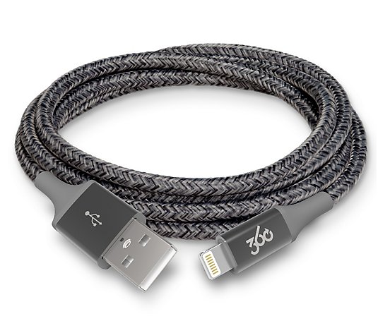 Habitat Braided USB-A to Lightning Cable with 4' Cord