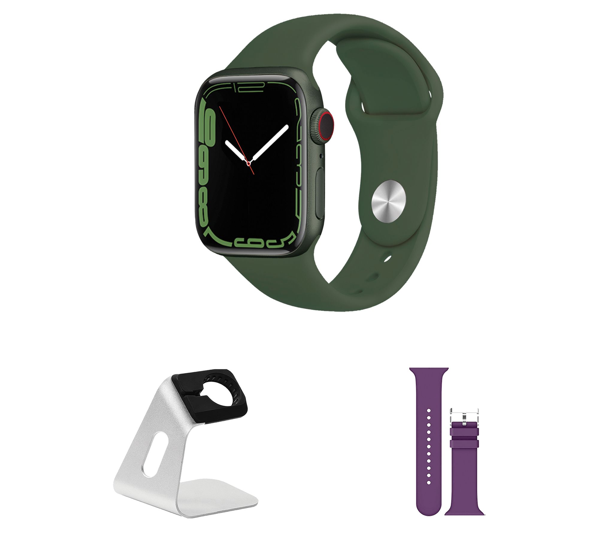 Apple Refurbished Watch Series 7 GPS + Cellular41mm Bundle