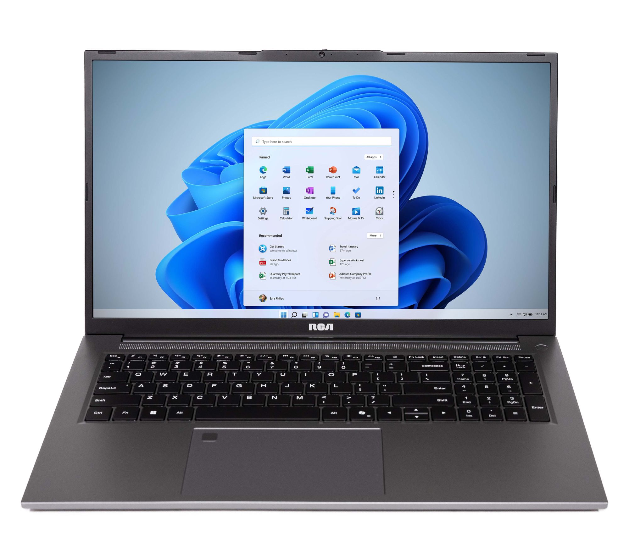 RCA 17.3" AMD Ryzen 7-5700U 8GB/512GB Laptop