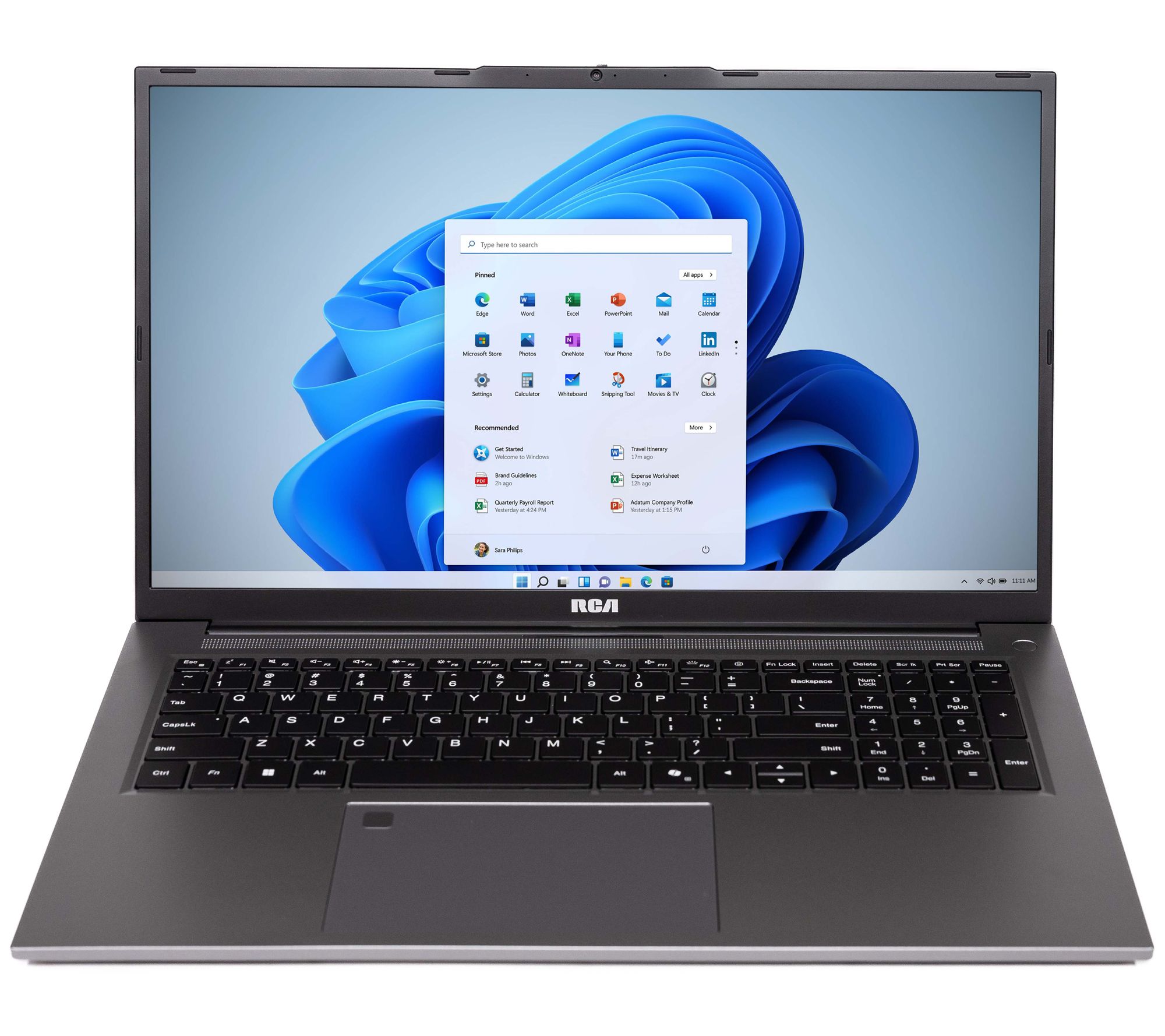 RCA 17.3" AMD Ryzen 7-5700U 8GB/512GB Laptop