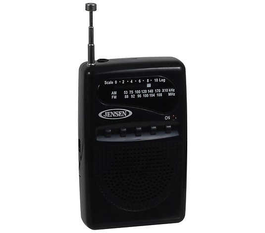 JENSEN MR80 AM/FM Portable Pocket Radio