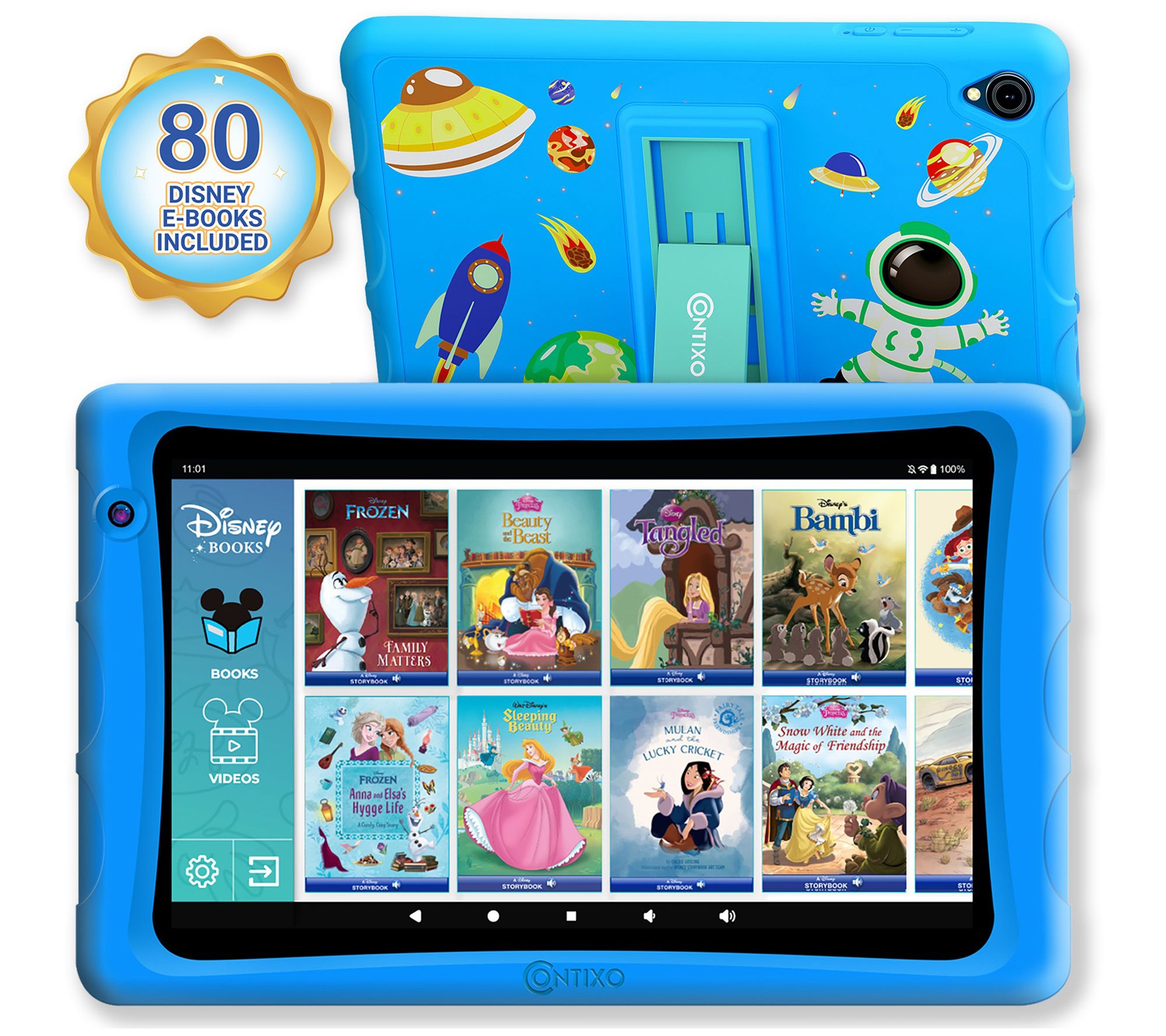 Contixo 8" 64GB IPS Kids Tablet Dual CameraBluetooth Wi-Fi