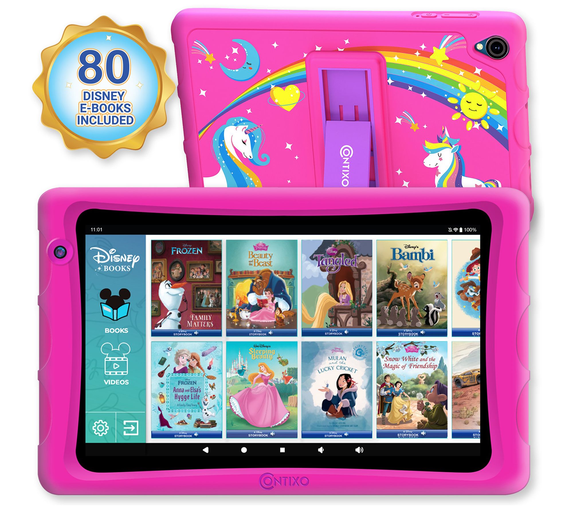Contixo 8" 64GB IPS Kids Tablet Dual CameraBluetooth Wi-Fi