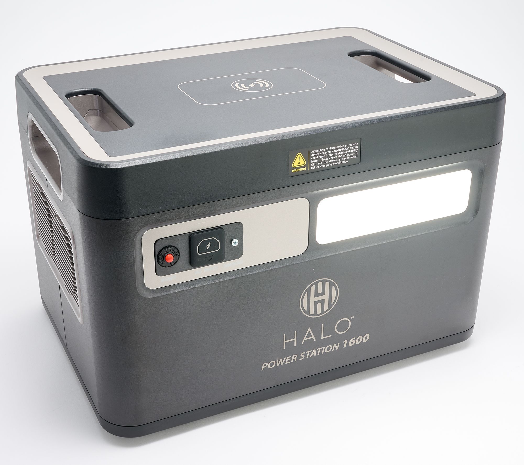 HALO 1600Wh Power Station with Choice of 100W Solar Panel & Trolley