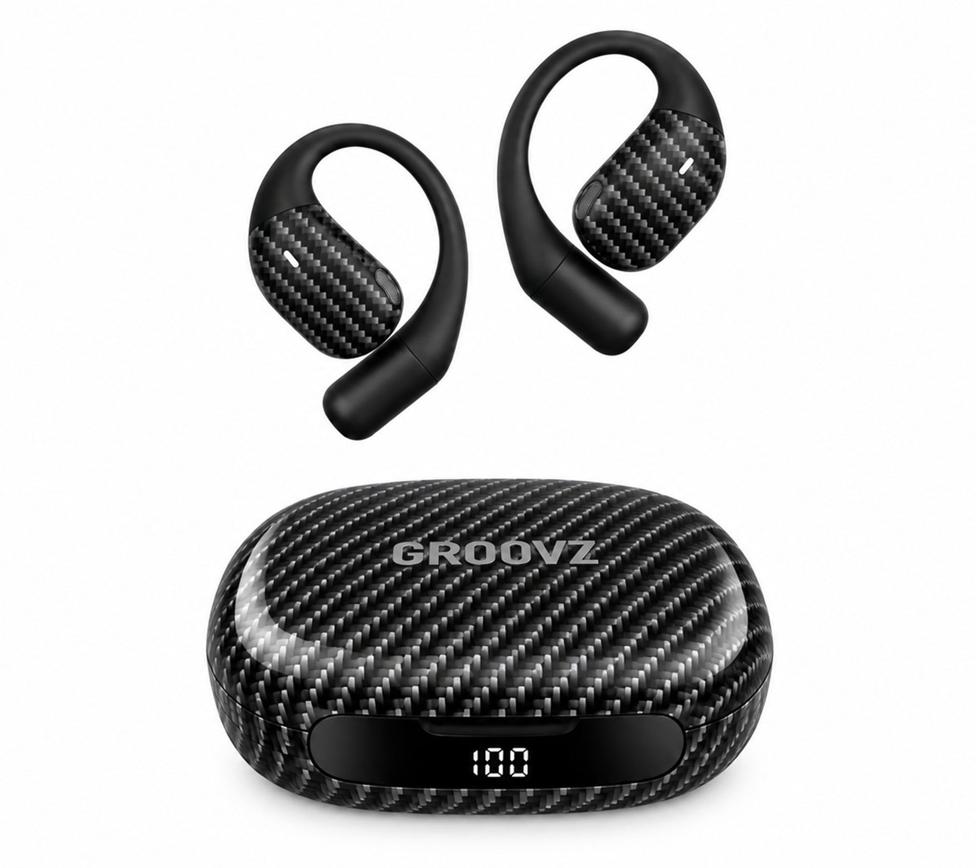 Groovz Ultra Open Ear True Wireless Headphones