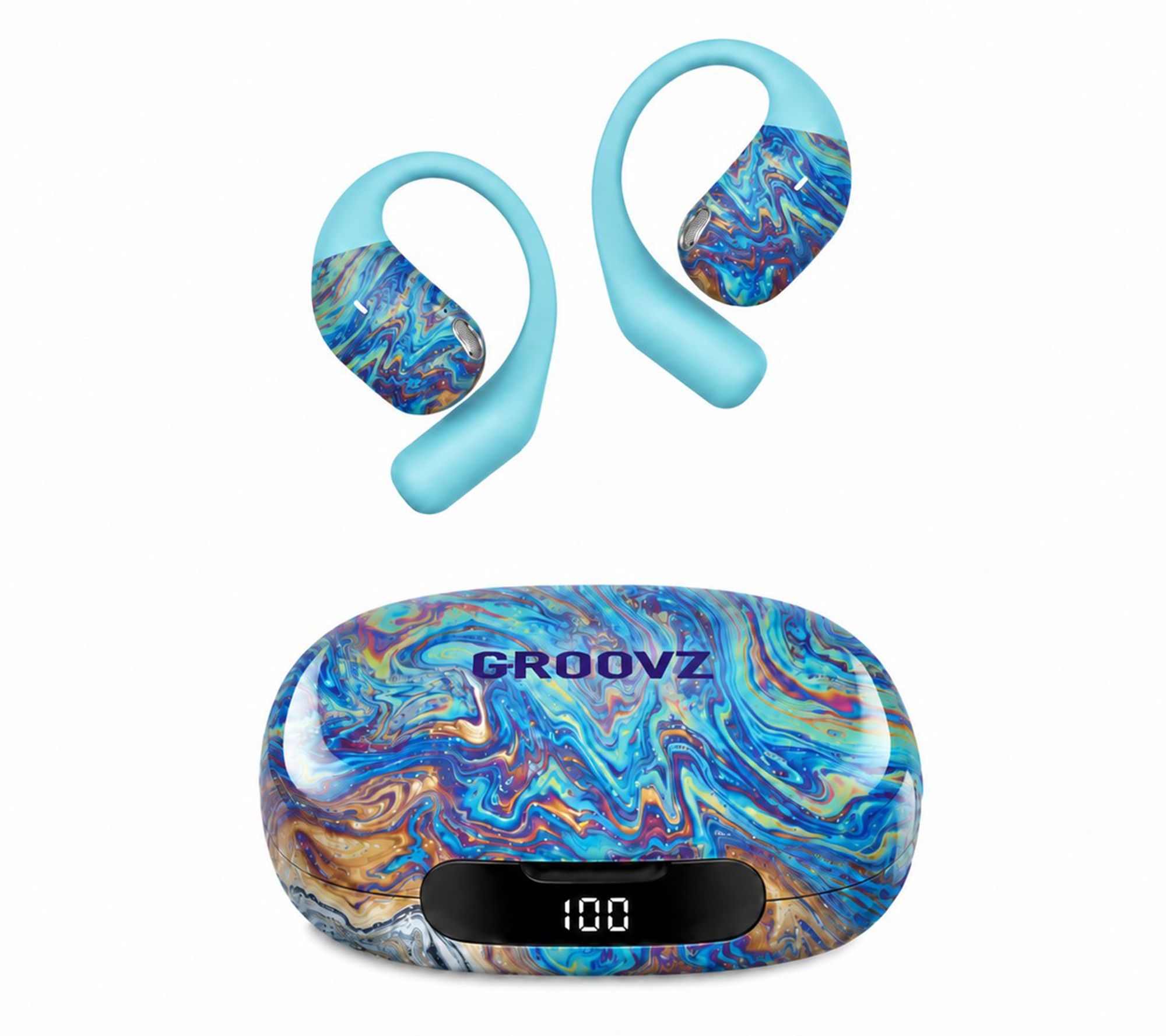Groovz Ultra Open Ear True Wireless Headphones
