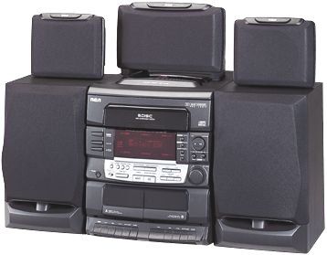 RCA RP9588 Surround Sound Stereo System w/5-CDChanger - QVC.com