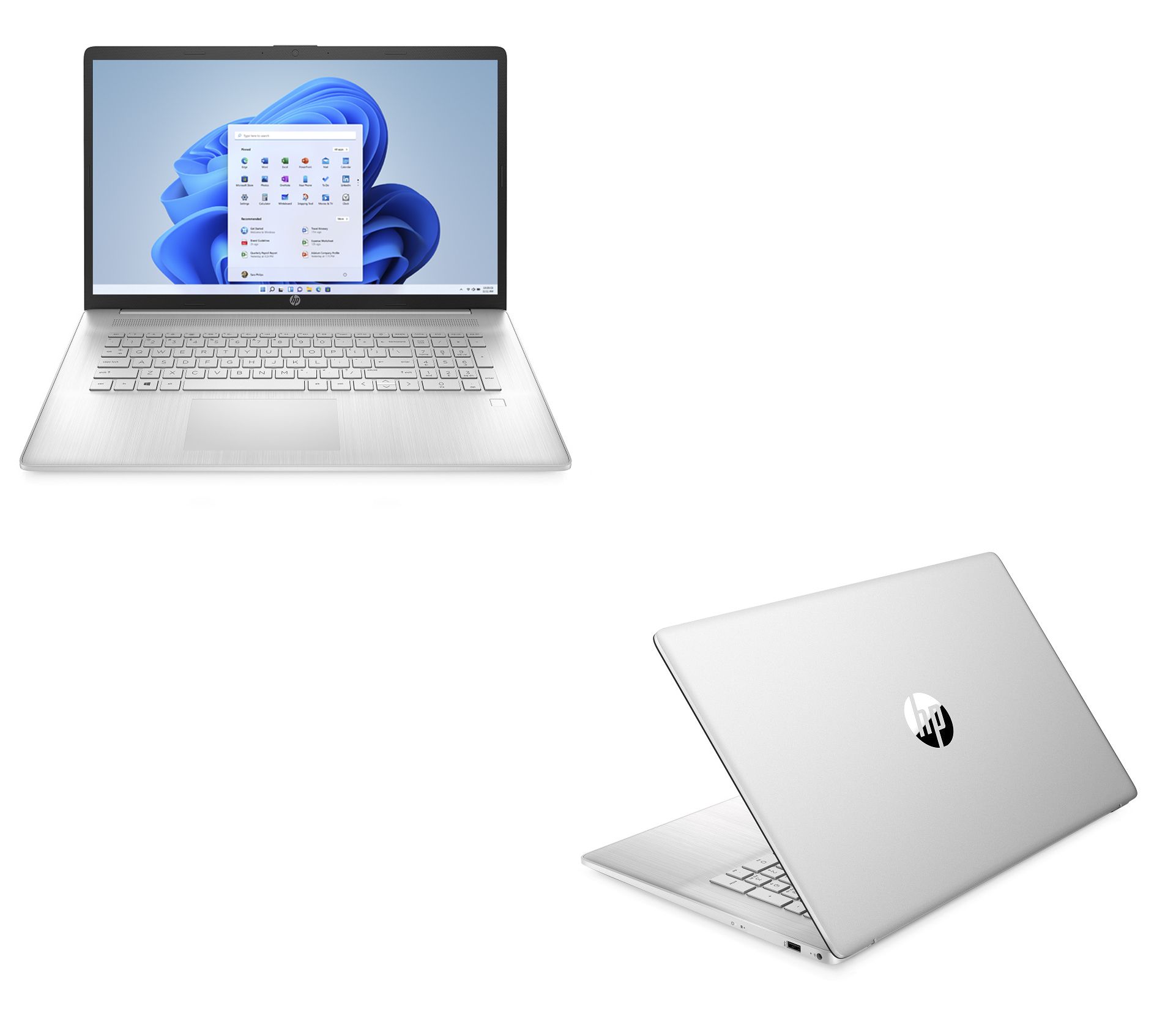 HP 17" Touch Laptop Ci3 8GB RAM 256GB SSD Windows 11 & MS365 Option