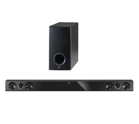 LG Sound Bar 2.1 Surround Sound System with Subwoofer - QVC.com