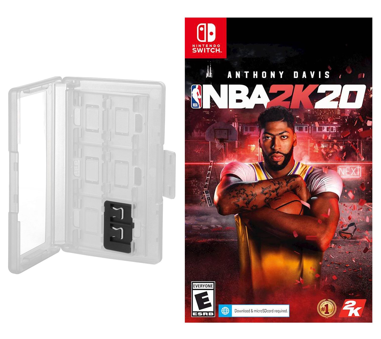 Nintendo Switch NBA 2K20 with Game Caddy - QVC.com