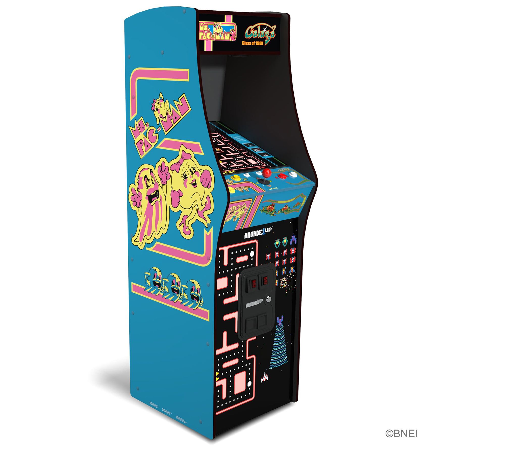 Arcade1Up Ms. Pac-Man Deluxe Arcade(12 Games) - QVC.com