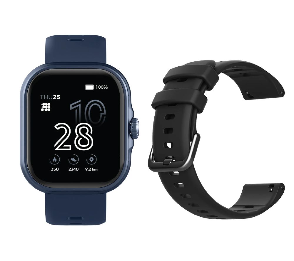 Cubitt VIVA Smartwatch Fitness Tracker Bundle wth Band