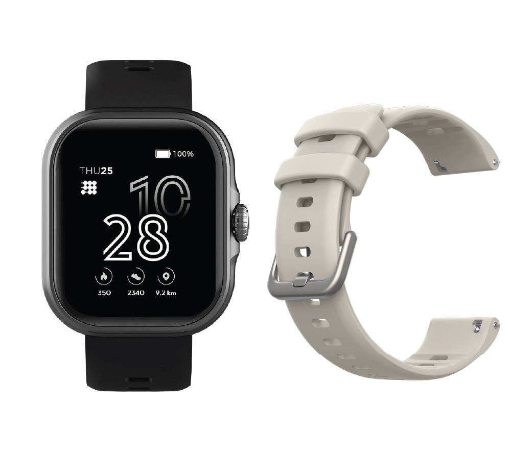 Cubitt VIVA Smartwatch Fitness Tracker Bundle wth Band
