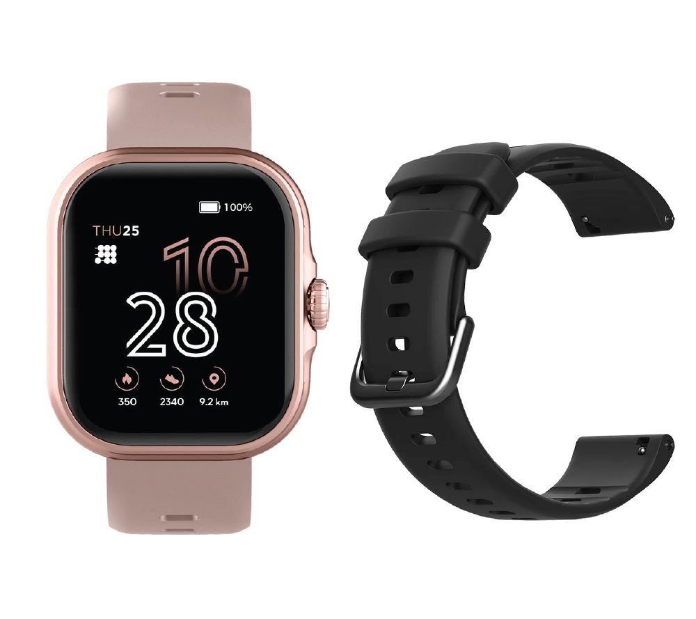 Cubitt VIVA Smartwatch Fitness Tracker Bundle wth Band