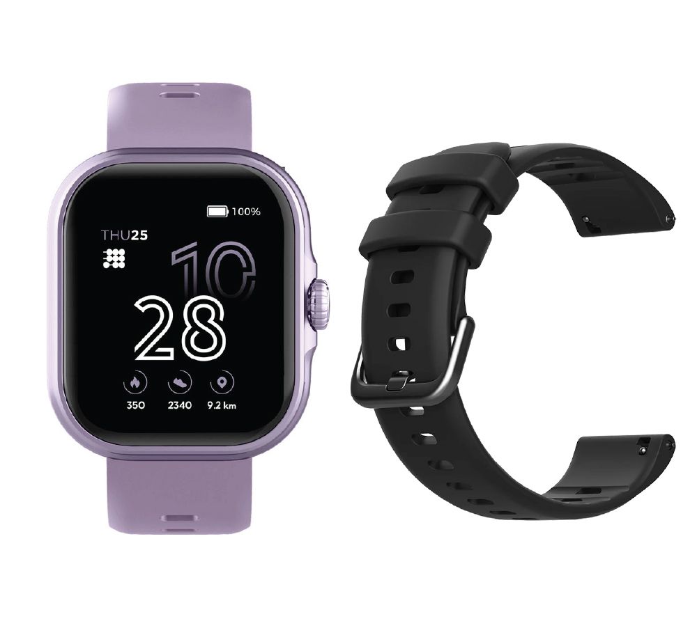 Cubitt VIVA Sma rtwatch Fitness Tracker Bundle with Band