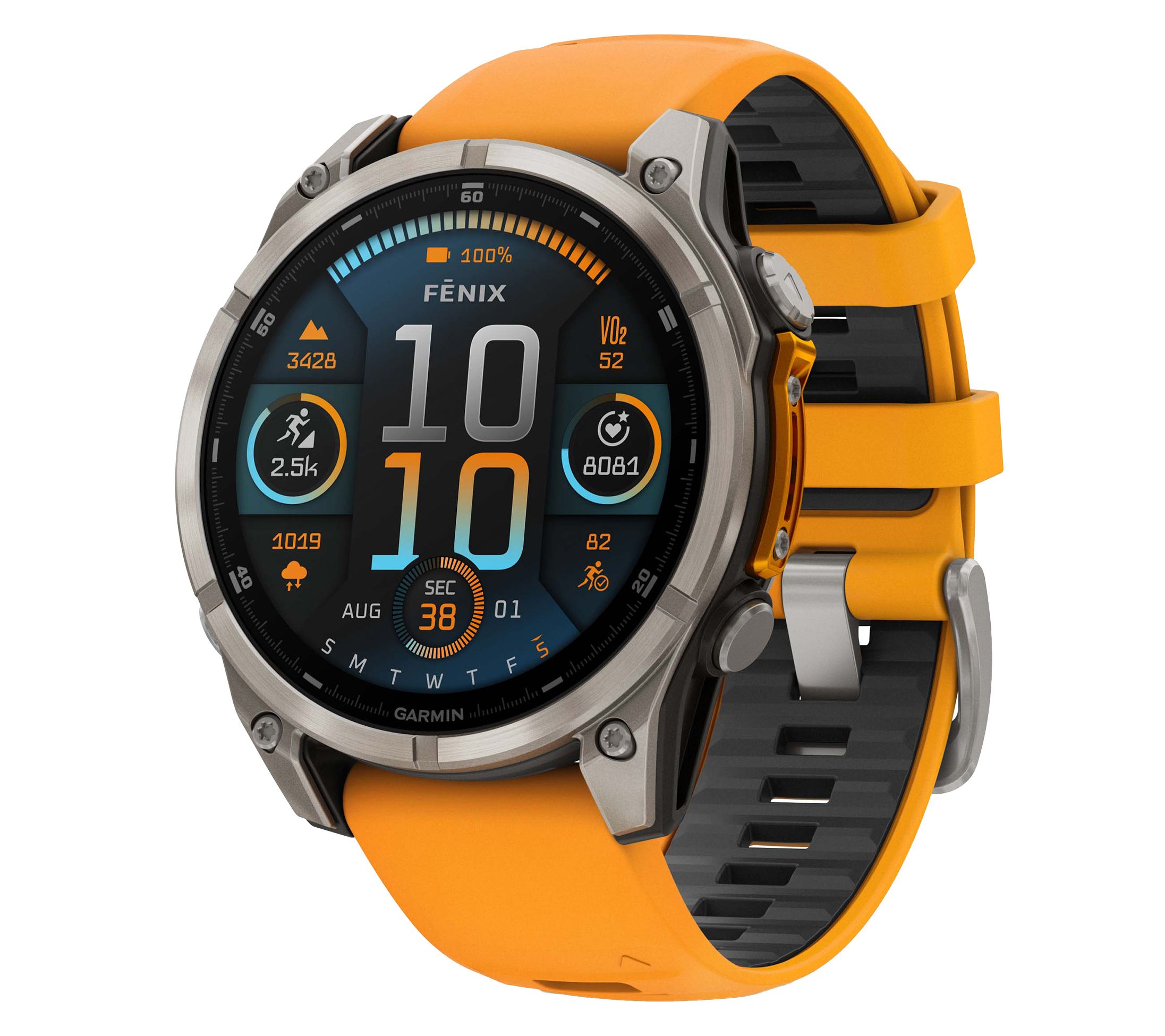 Garmin fenix 8 AMOLED Multisport 47-mm SapphireLens GPS Watch