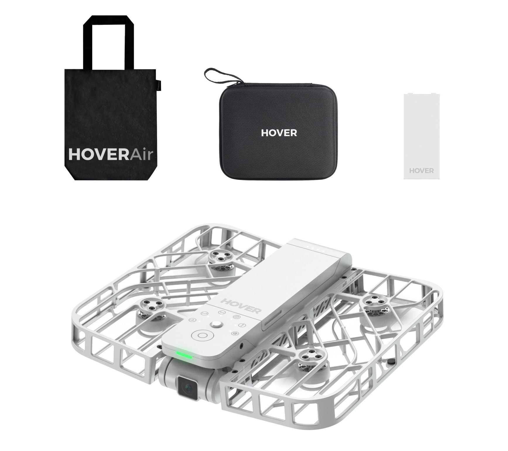 HOVERAir X1 Self-Flying Pocket-Sized Drone w/Travel Case & Battery
