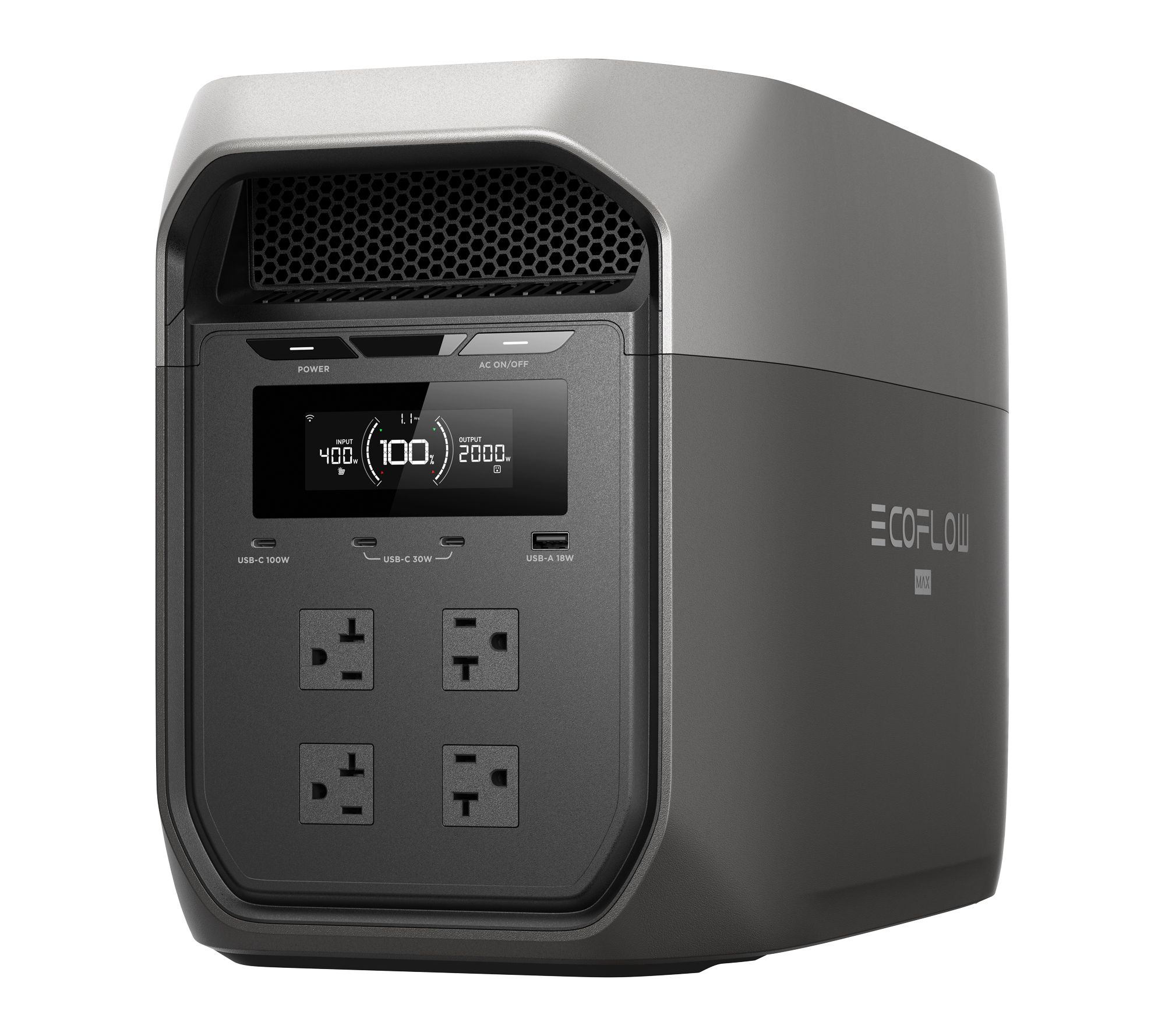 Ecoflow DELTA 3 Max 2048Wh Power Station with 9 Ports