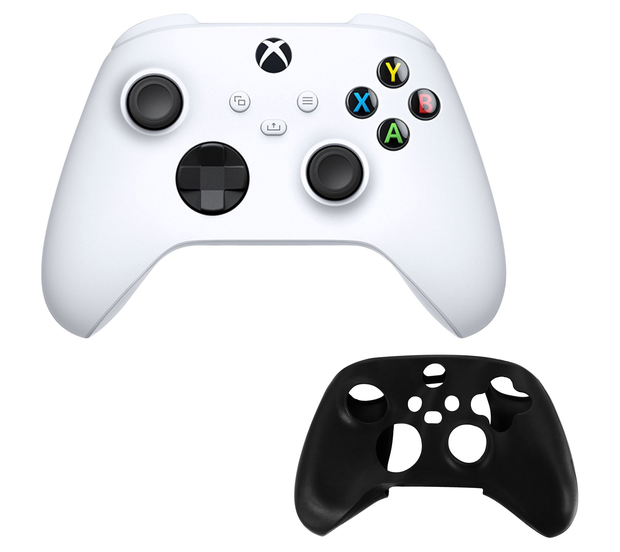 Xbox Wireless Controller w/ Silicone Sleeve
