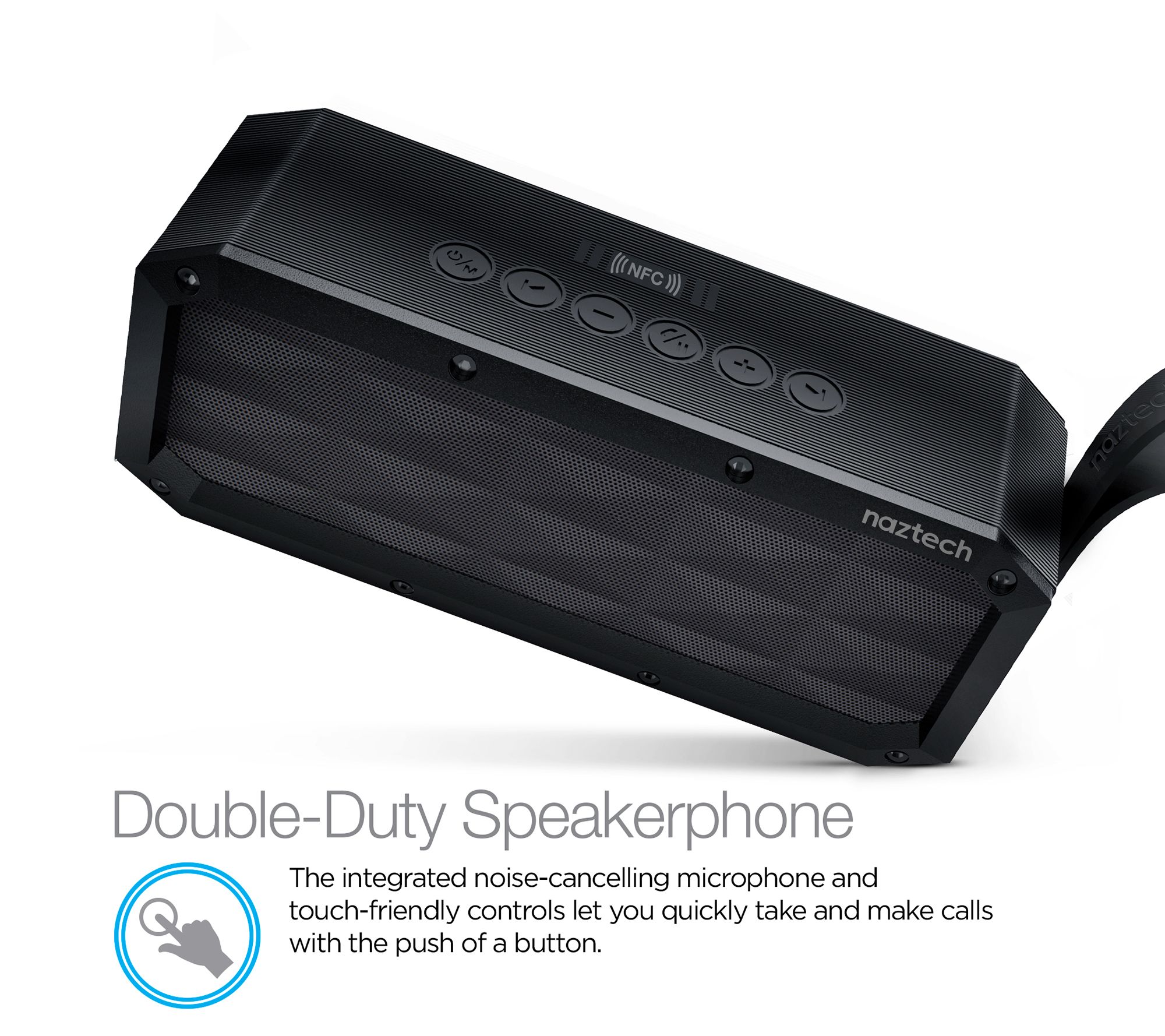 Naztech SoundBrick Wireless Bluetooth Speaker
