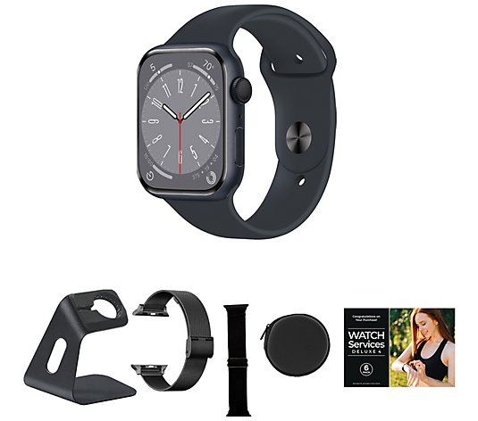 Apple Watch SE 2nd Gen 40mm M/L GPS Smartwatch with Accessories 