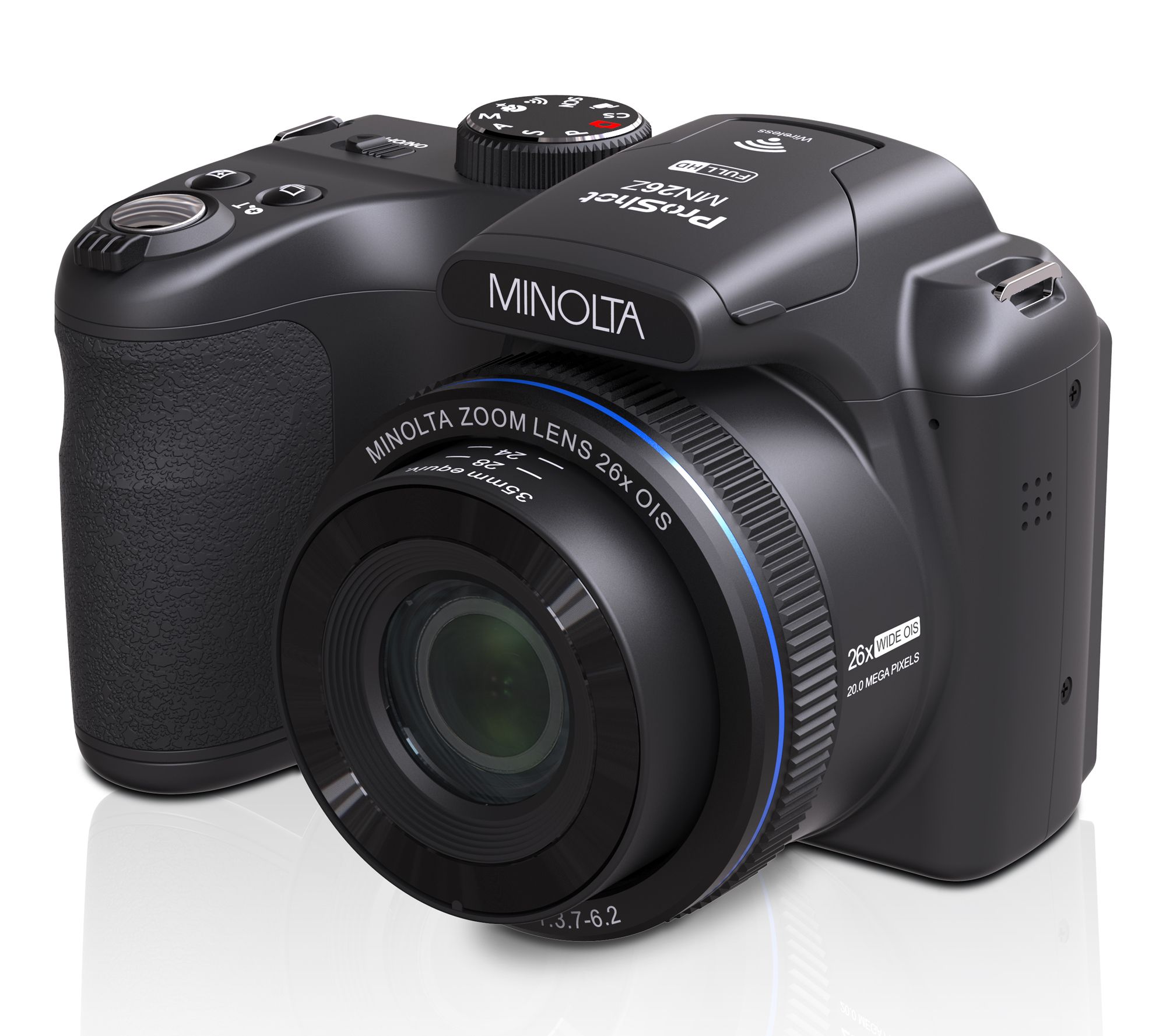 Minolta MN26Z Camera with 20MP & 26X Optical Zoom & Accessories | QVC