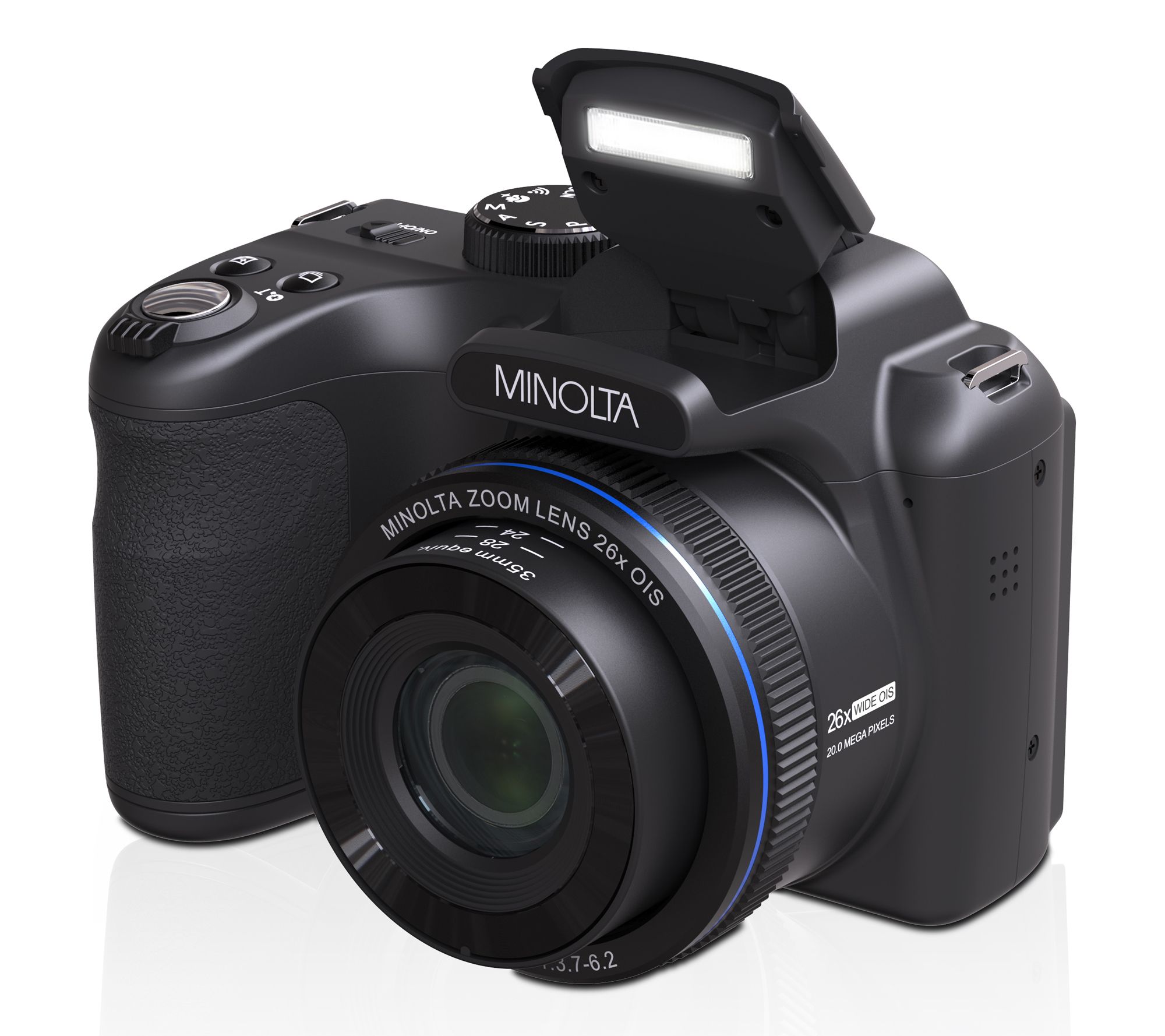 Minolta MN26Z Camera with 20MP & 26X Optical Zoom & Accessories