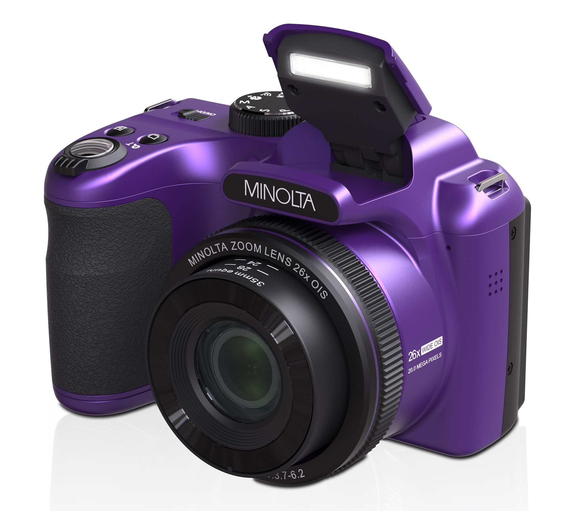 Minolta MN26Z Camera with 20MP & 26X Optical Zoom & Accessories