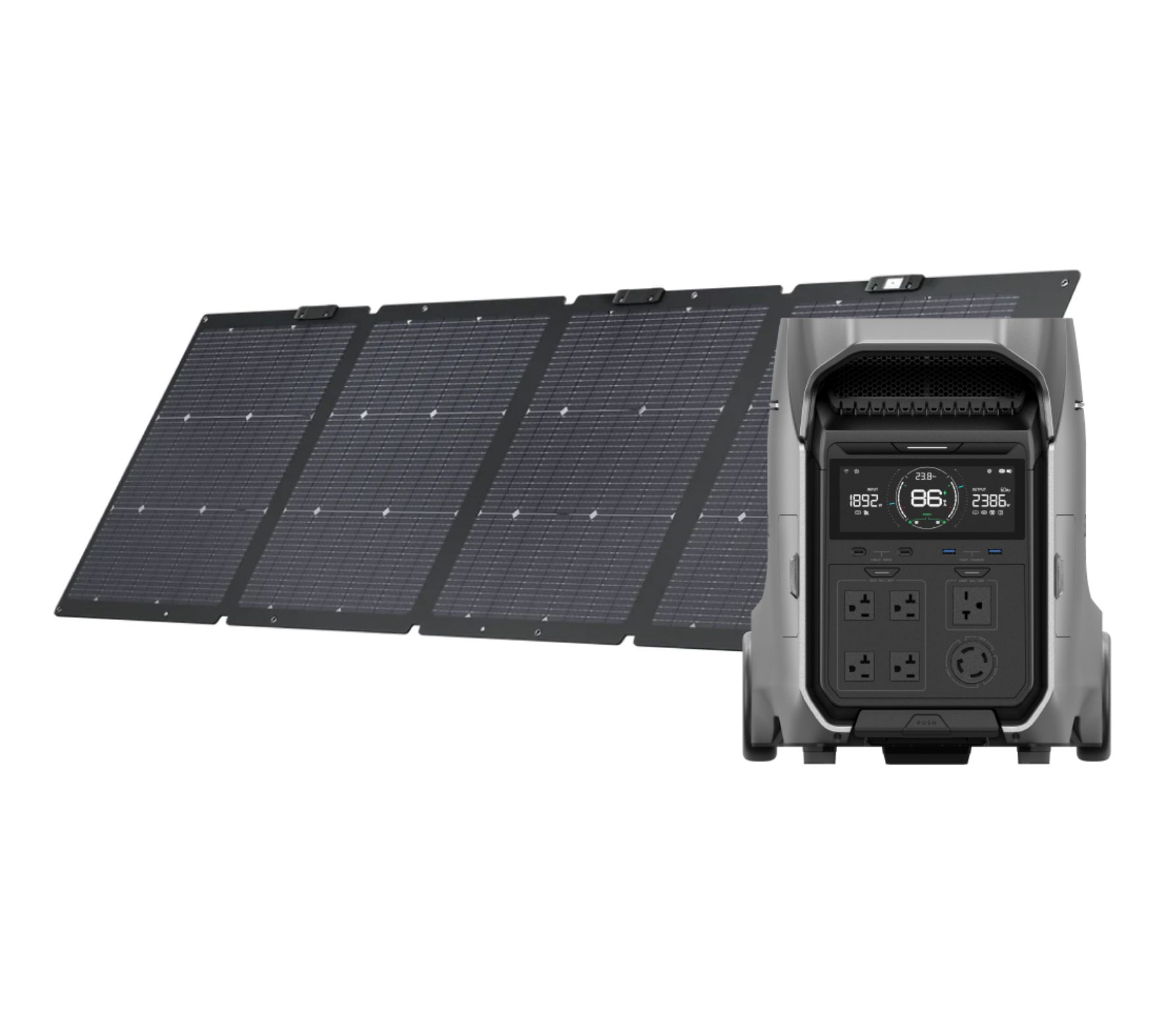 Ecoflow Delta Pro 3 4096Wh Power Station w/220W Solar & Powerstrip