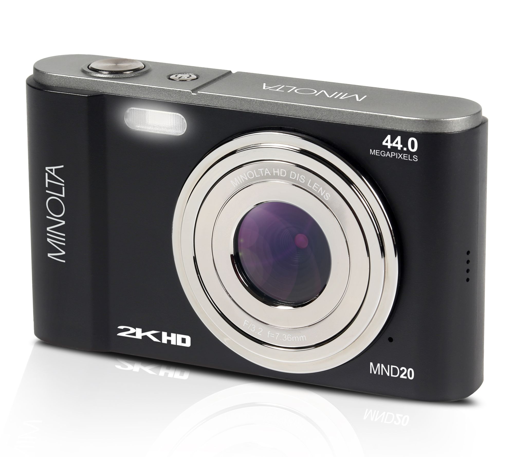 Minolta MND20 Point & Shoot Digital Camera with SD Card