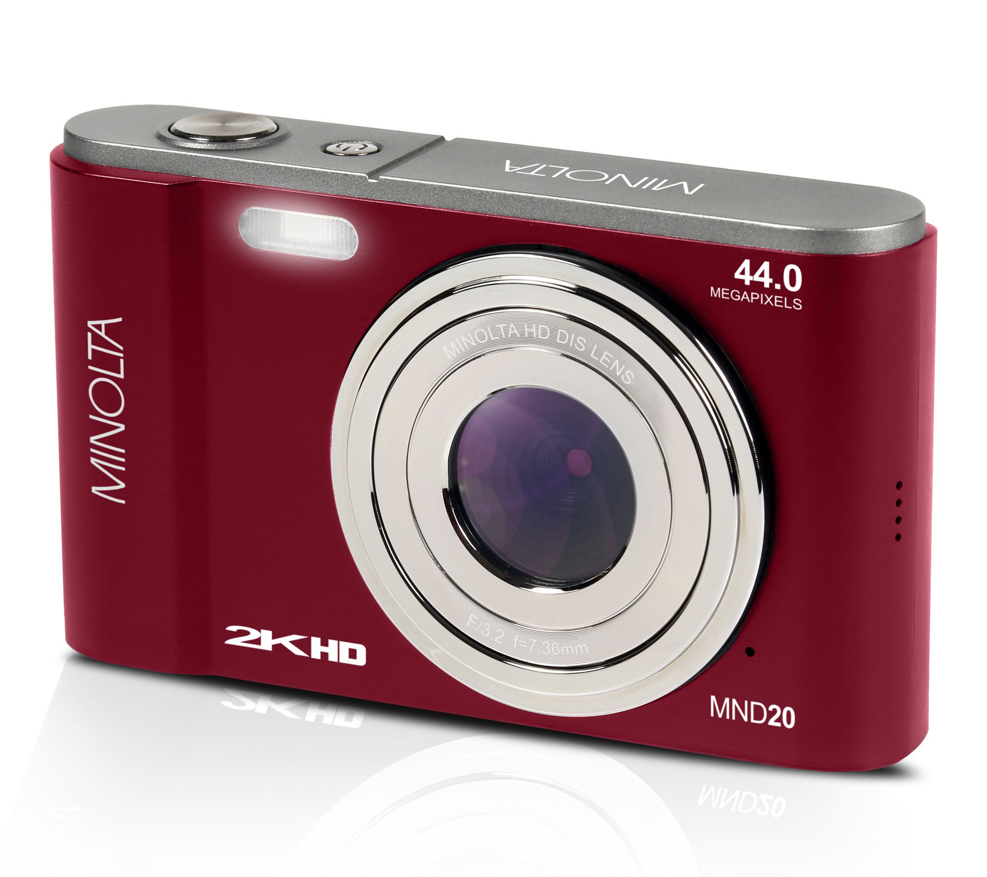 Minolta MND20 Point & Shoot Digital Camera with SD Card