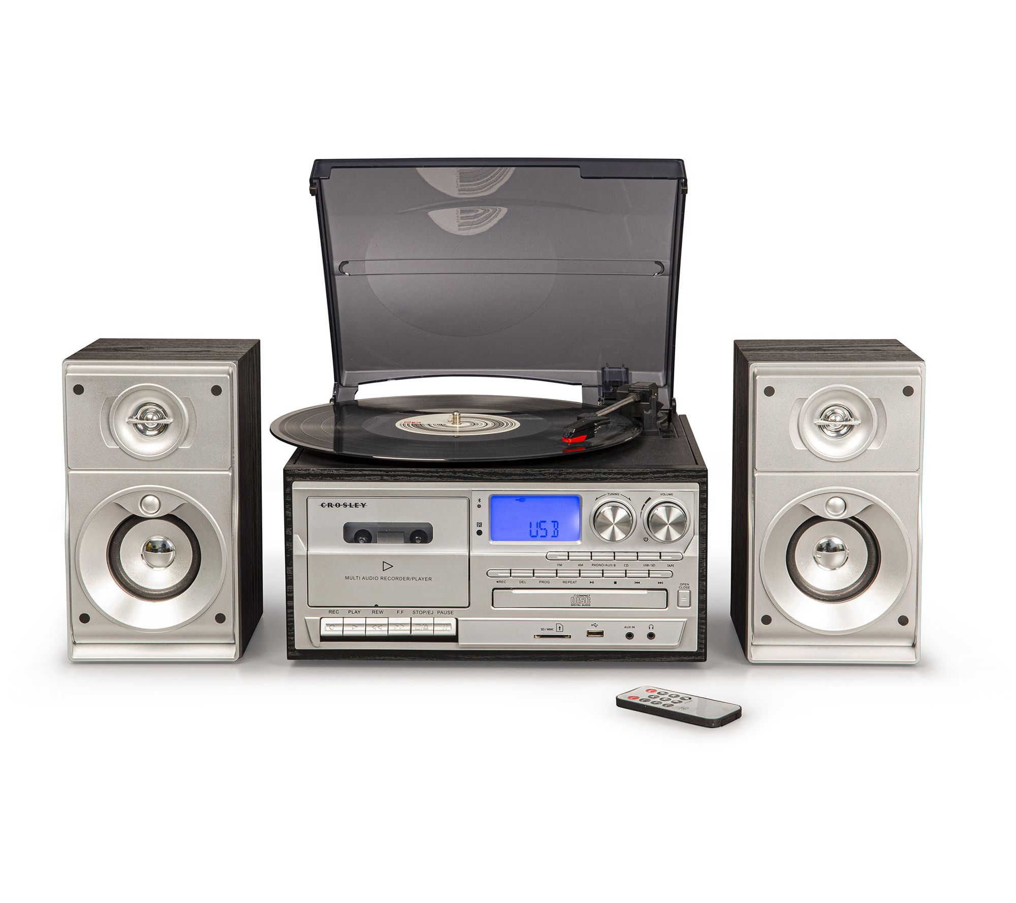 Crosley Eclipse 9-in-1 Entertainment Center