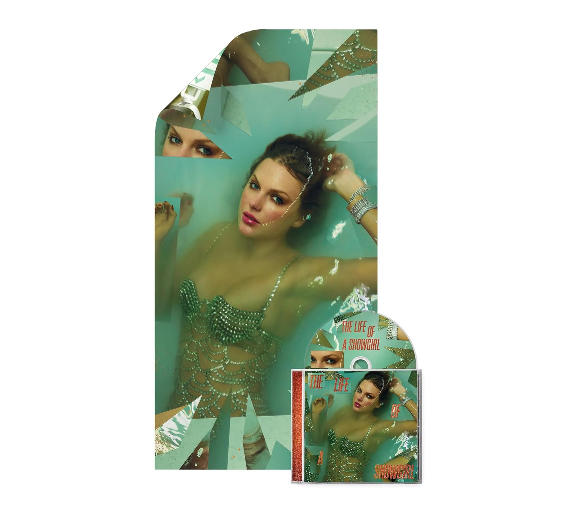 Taylor Swift: The Life of a Showgirl - CD w Poster