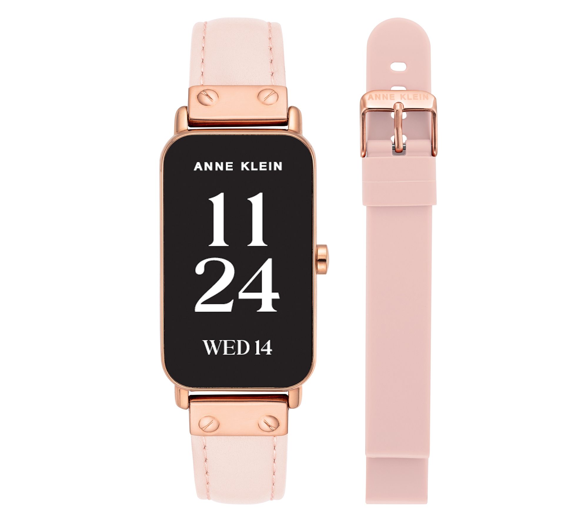 Anne Klein Illume 42mm Smart Watch with 2 Watch Bands